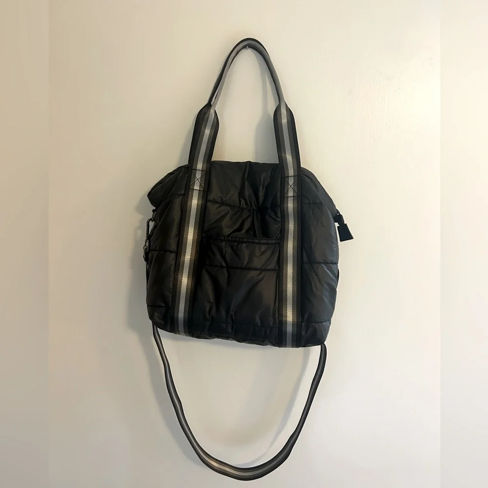 NWOT HAUTE SHORE Jamie Black Puffer Tote